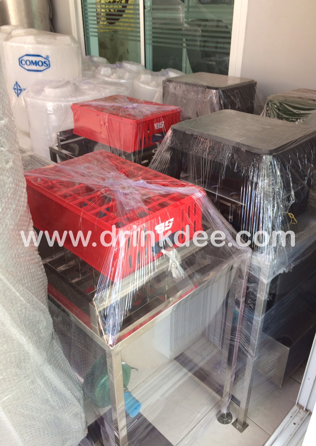 เครื่องล้างขวด 24 หัว