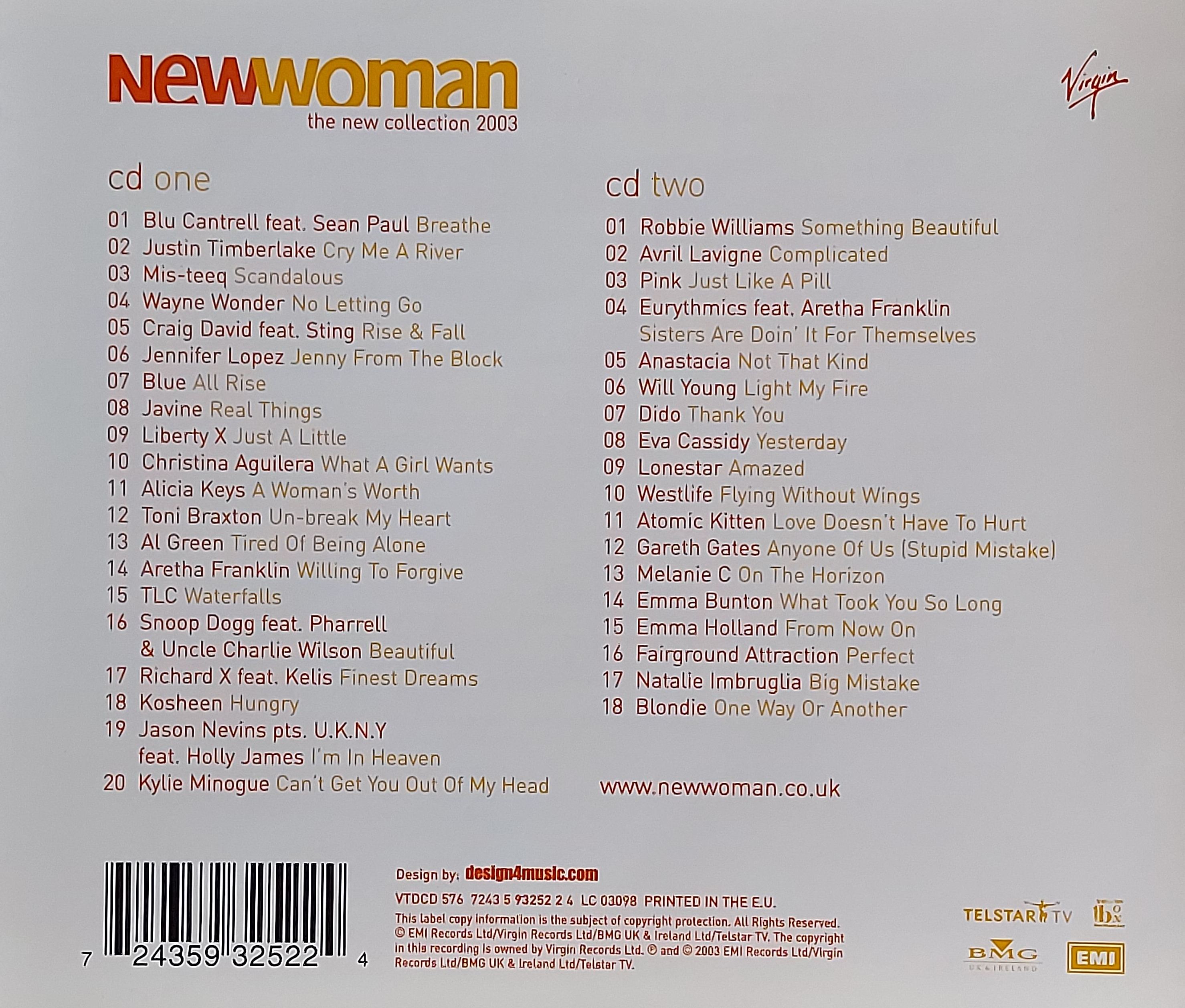 Used CD,Newwoman The New Collection 2003 (B)(2CD)(Various Artists)(EU)