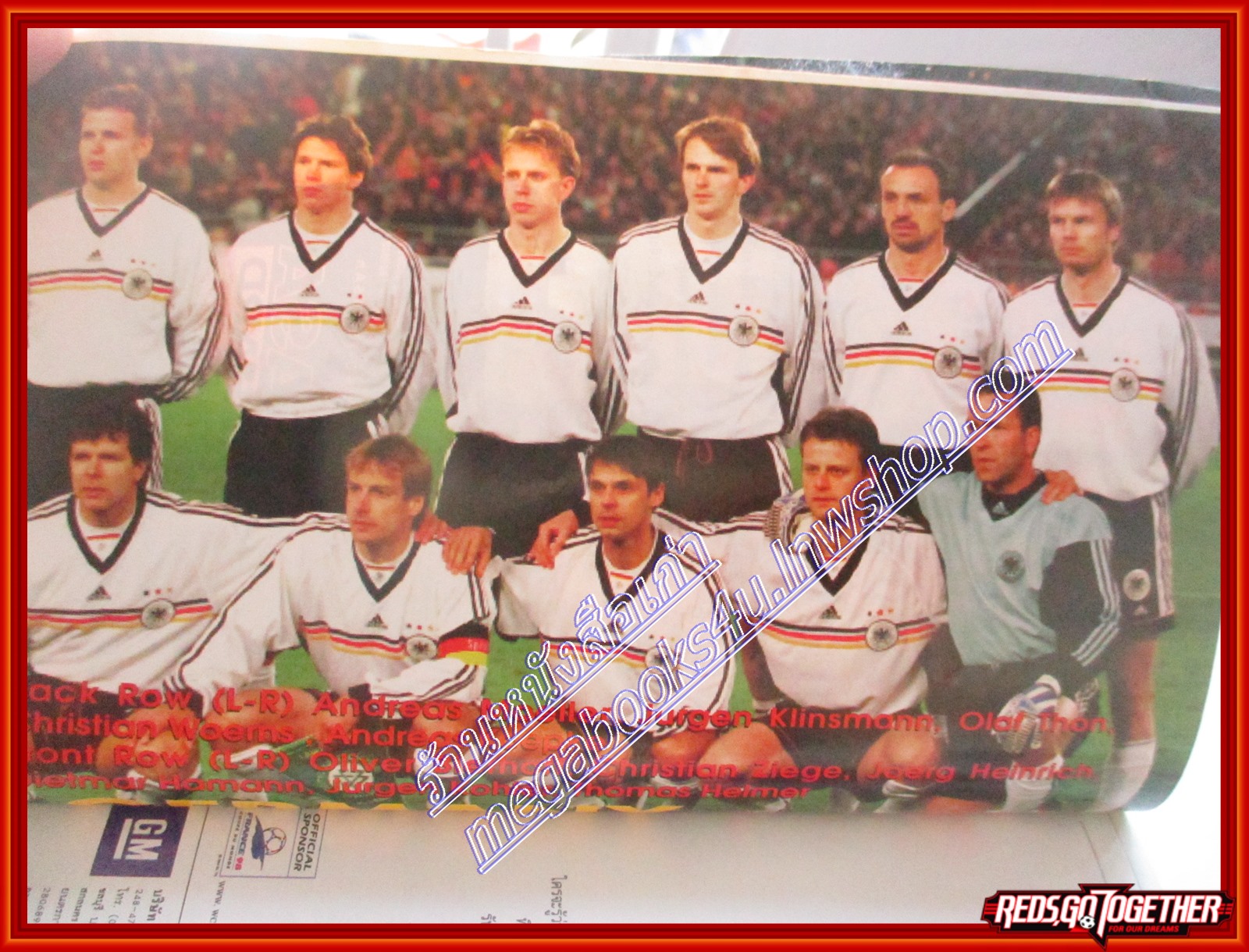 สตาร์ซอคเก้อร์ ฉบับ ไกด์บุ๊คฟุตบอลโลก98 (มือสอง) (สภาพ85-95%) ตำหนิ กระดาษออกเหลือง มีจุดประปราย