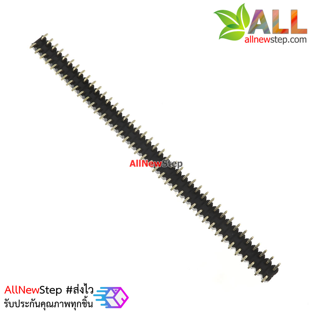 ก้างปลา 2.54MM 2x40P Straight long pin header แบบฉาก