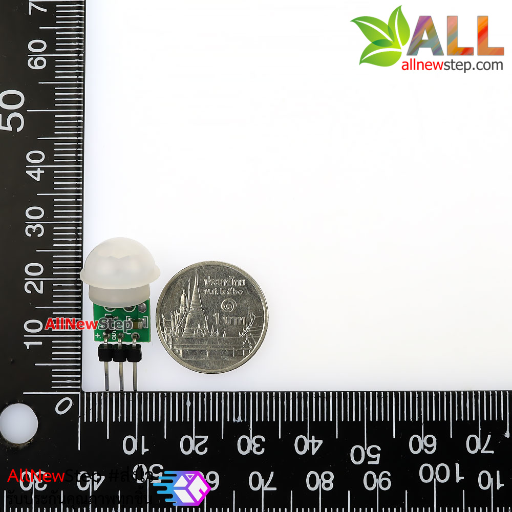 Micro PIR human body sensing module PIR module infrared module เซนเซอร์ PIR ตรวจจับความเคลื่อนไหวของสิ่งมีชีวิต