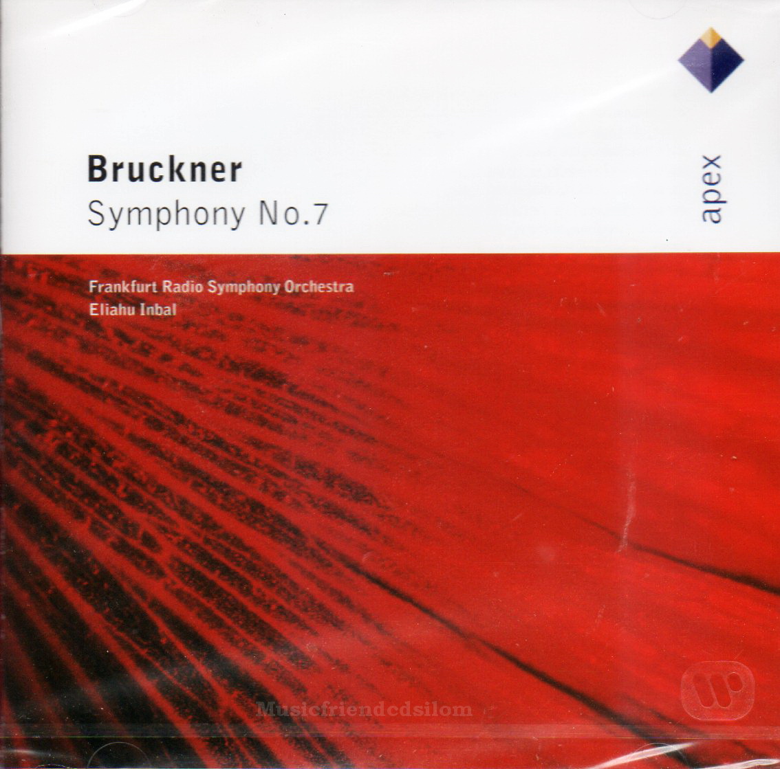 CD,Bruckner Symphony No.7 Frankfurt Radio Symphony Orchestra Eliahu Inbal(2001) (instrumental)(Germany)