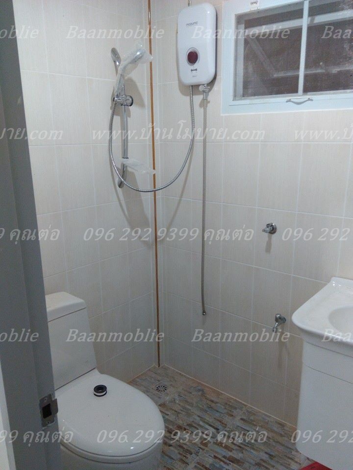 บ้านโมเดิร์นขนาด 8*7.5 ระเบียง 1.5*5 เมตร (3ห้องนอน 2ห้องน้ำ 1ห้องนั่งเล่น 1ห้องครัว)