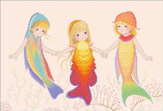 Nattee ชุดปัก Mermaid 6