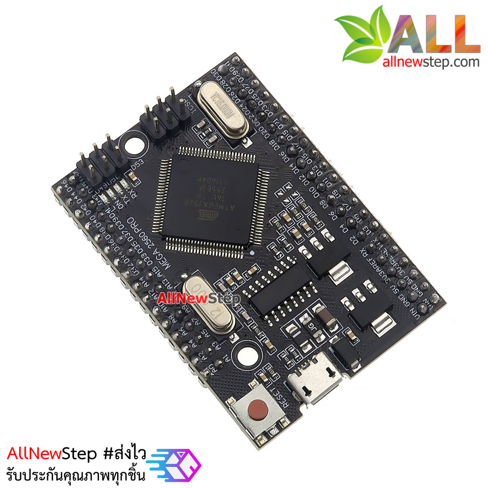 บอร์ด Arduino Mega2560 Pro Arduino Mega2560 Pro ATmega2560 CH340G (Arduino-Compatible) แบบบัดกรีขาแล้ว