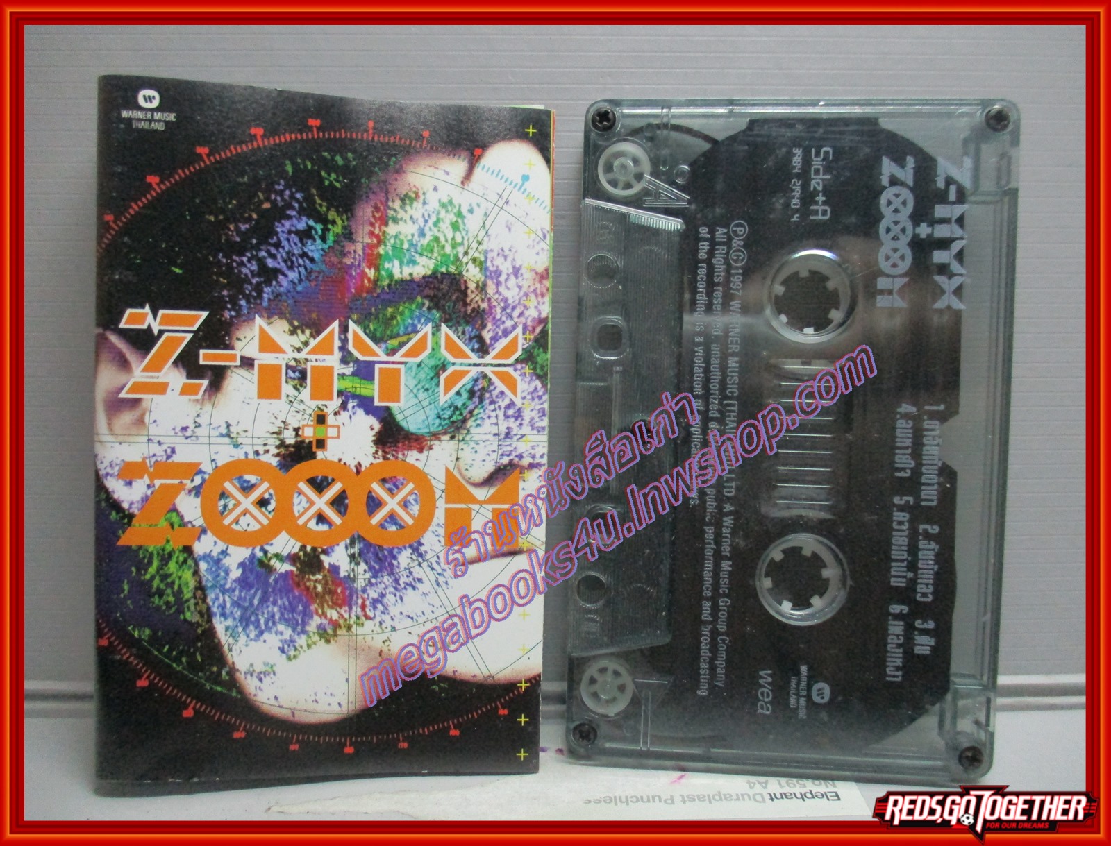 เทปเพลงไทยสากล Z-MYX อัลบั้ม ZOOOM