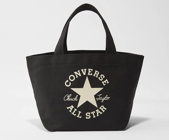กระเป๋าผ้าแคนวาสสีดำ สกรีนโลโก้ Converse ALL STAR (มีกล่อง)