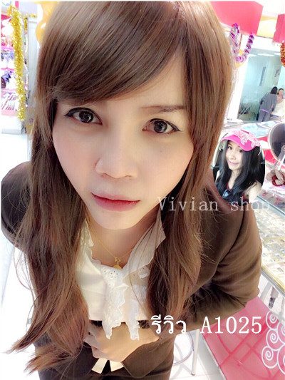 A1025 วิกผมหน้าม้า สไลด์ ตามเเบบ