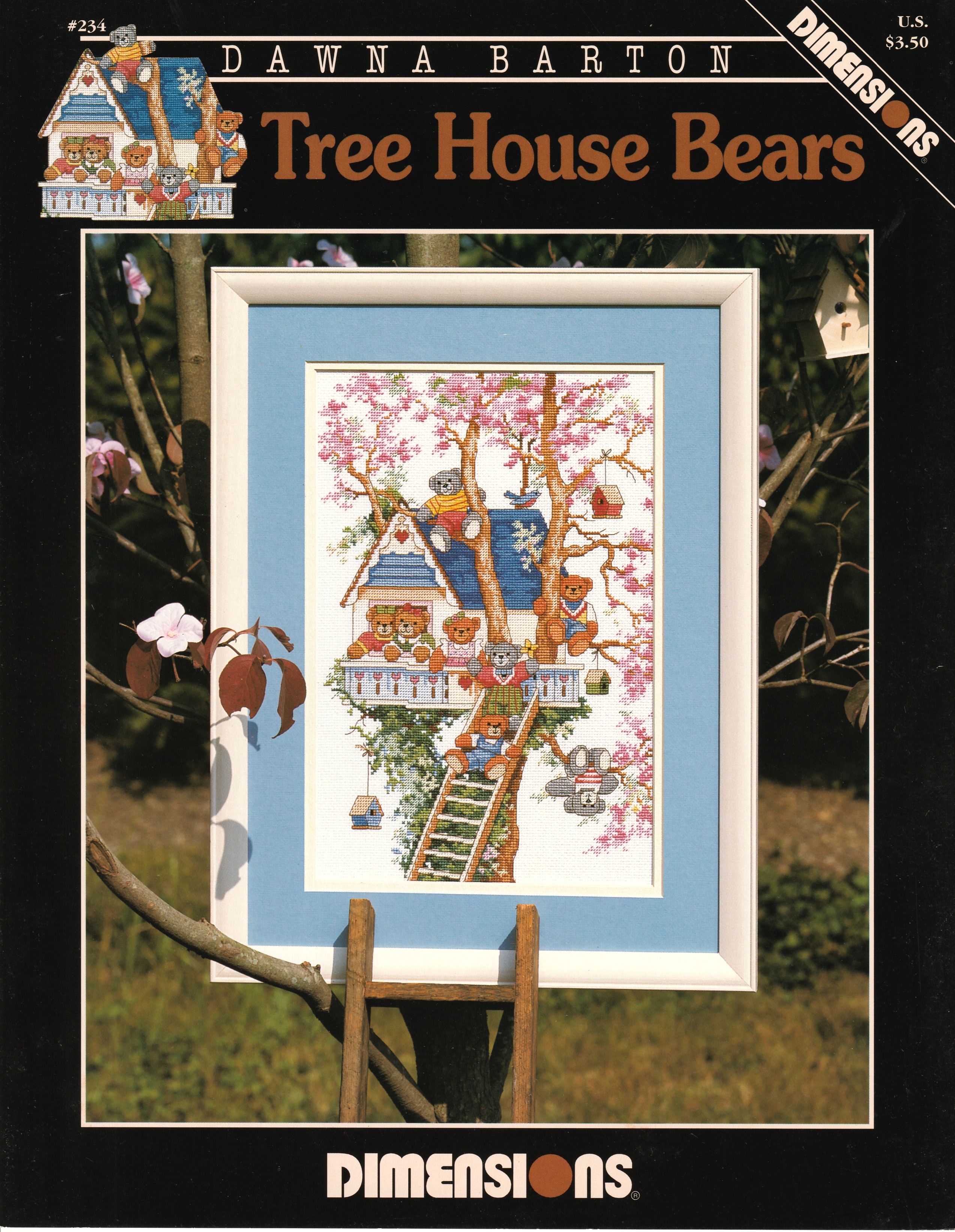 Dimensions ผังลาย Tree House Bears