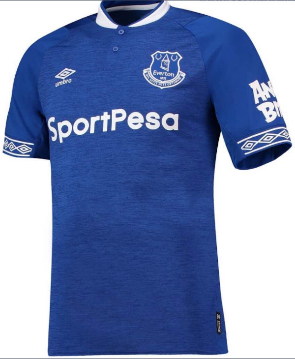 ชุดบอลทีมเอฟเวอร์ตันเหย้า2018-2019