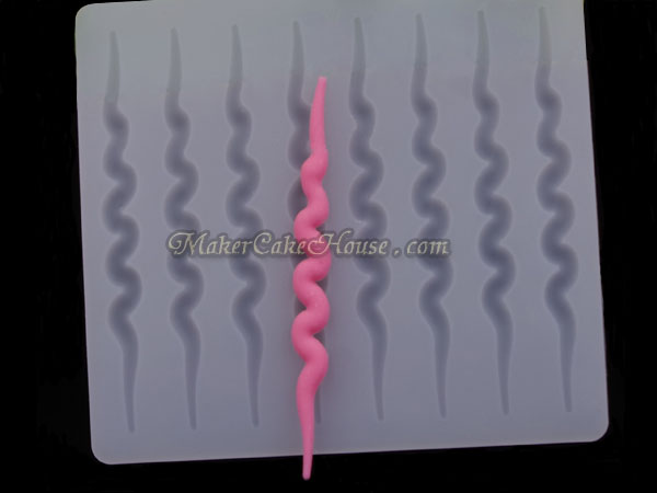 พิมพ์ช็อคโกแลต / กัมเพส รูปคลื่น