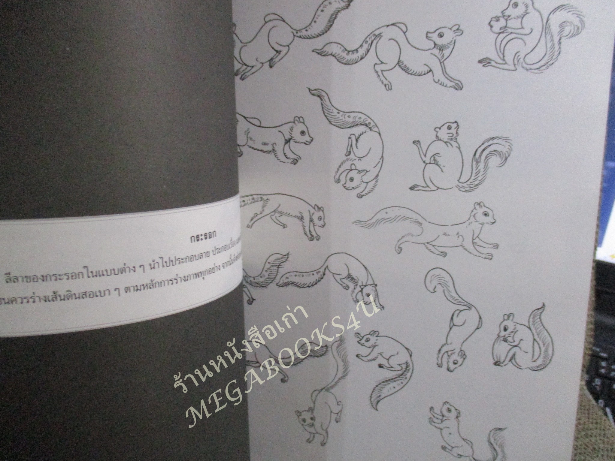 หนังสือ เส้นสายลายไทย ชุด สิงห์สาราสัตว์