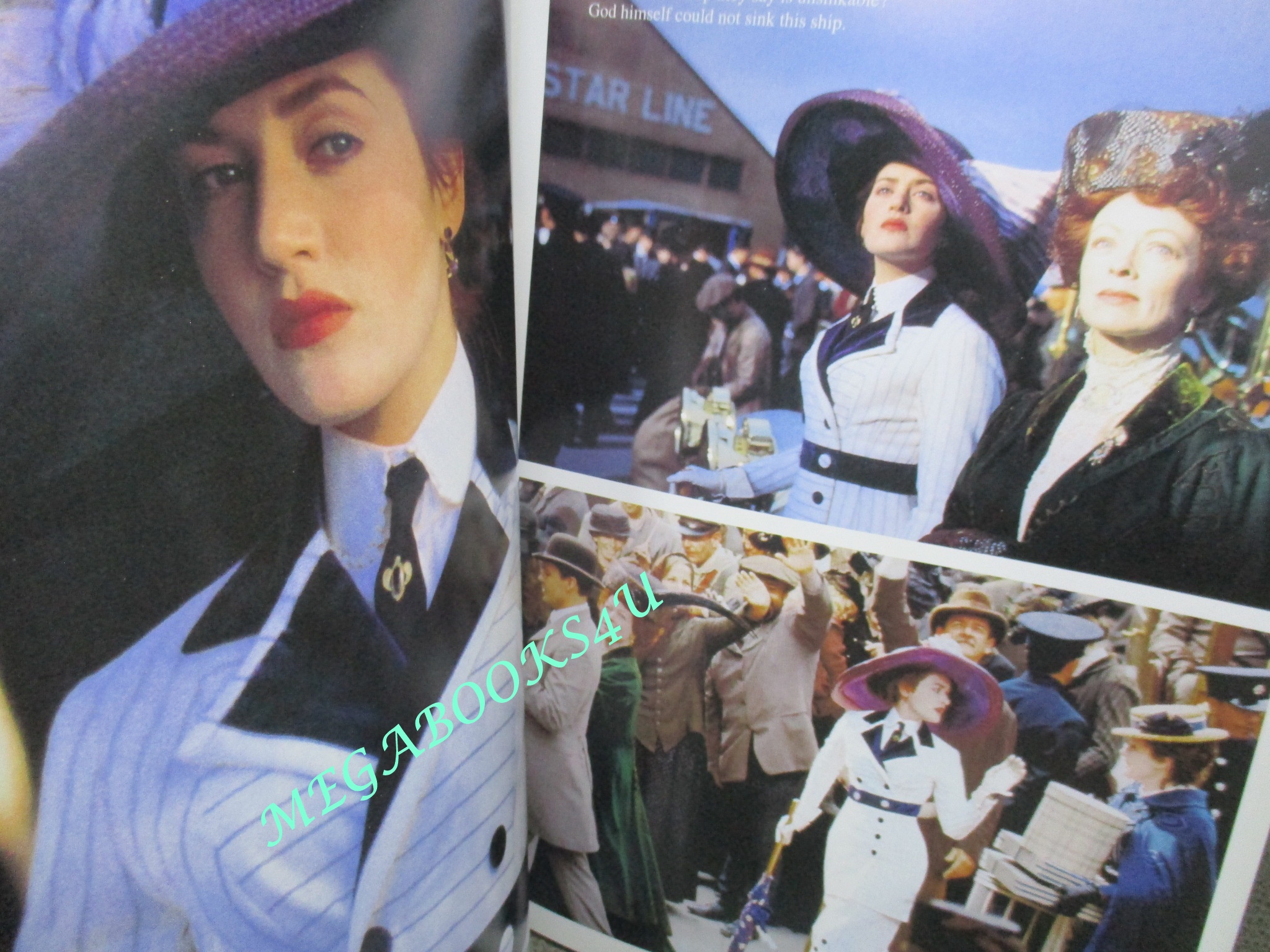 หนังสือ TITANIC FILM STORY ภาพสีทั้งเล่ม