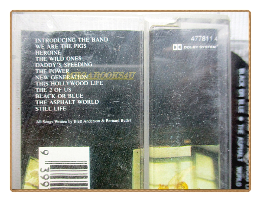 เทปเพลงสากล SUEDE / DOG MAN STAR