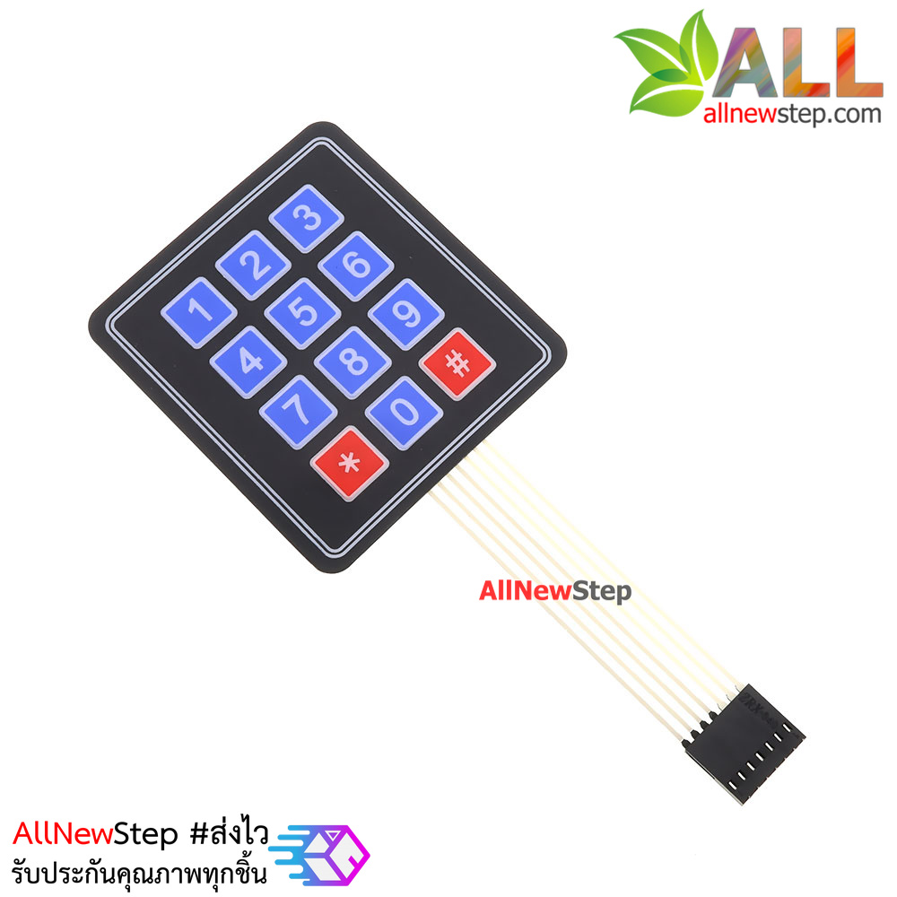 3x4 Matrix Keypad 4x3