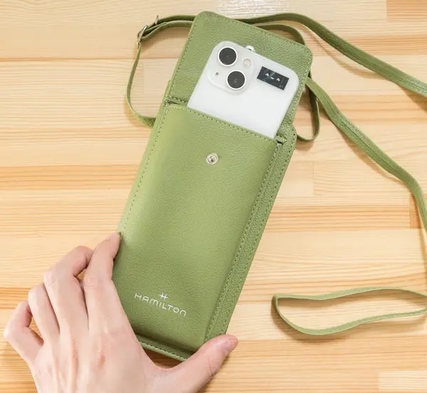 ***HAMILTON Wallet กระเป๋าสะพาย กระเป๋าสตางค์ ที่สามารถจัดระเบียบและจัดเก็บบัตร และสมาร์ทโฟน