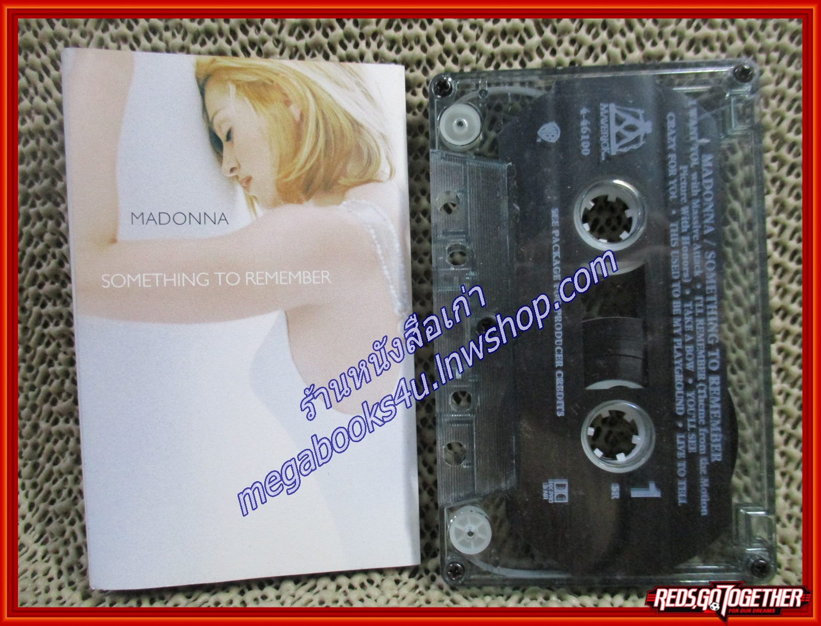 เทปเพลงสากล MADONNA / SOMETHING TO REMEMBER