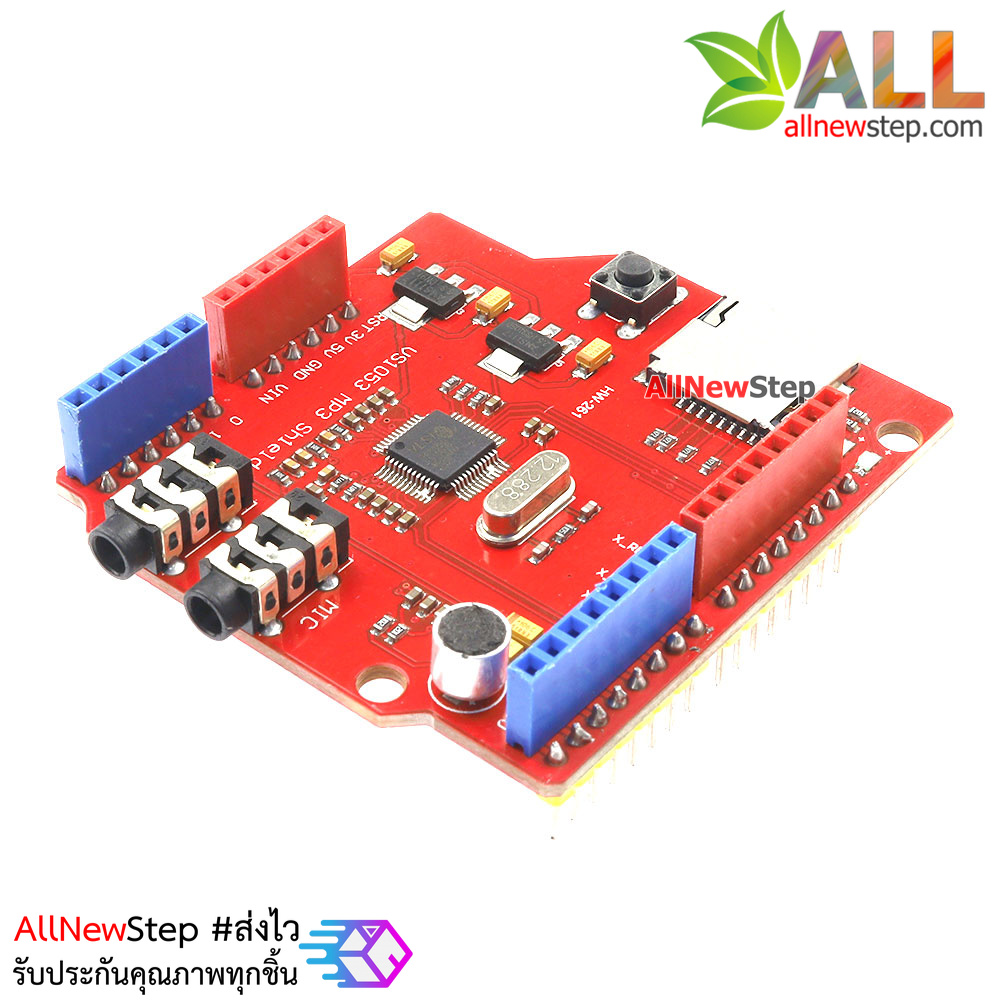 MP3 VS1053 MP3 Uno R3 shield board with TF card for Arduino