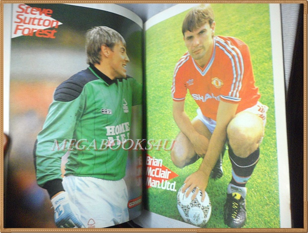 สตาร์ซอคเกอร์EXTRA ฉบับที่19 รีวิวฟุตบอลอังกฤษ เยอรมัน ปี2530-2531 สภาพดี ปกคราบฝุ่น