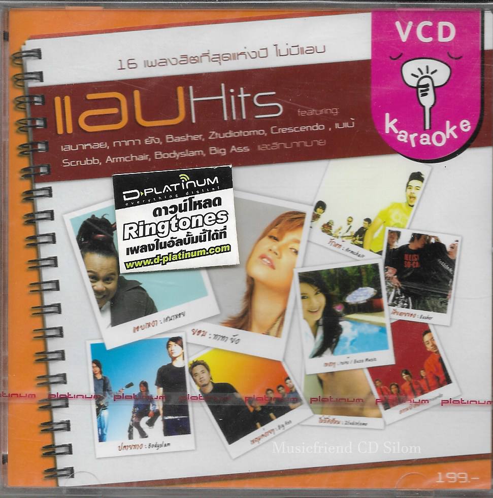 VCD Karaoke,แอบ Hits 16 เพลงฮิตที่สุดแห่งปี ไม่มีแอบ (วีซีดี คาราโอเกะ)(2548)