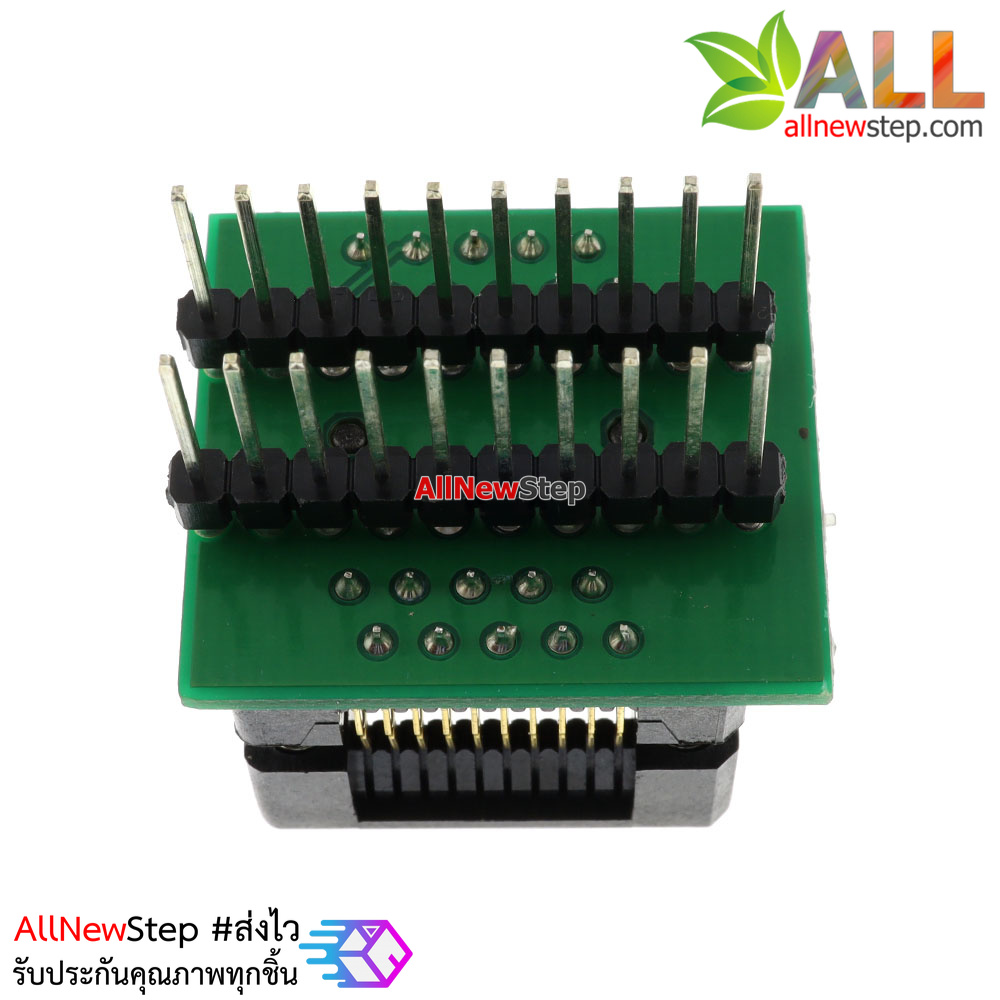SOP20 to DIP20 OTS20-1.27-01 programming seat with PCB board