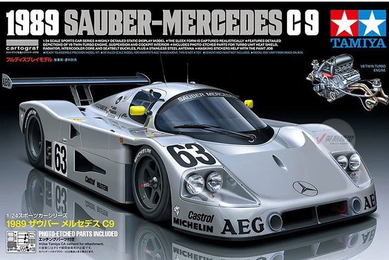 1/24 1989 SAUBER-MERCEDES C9