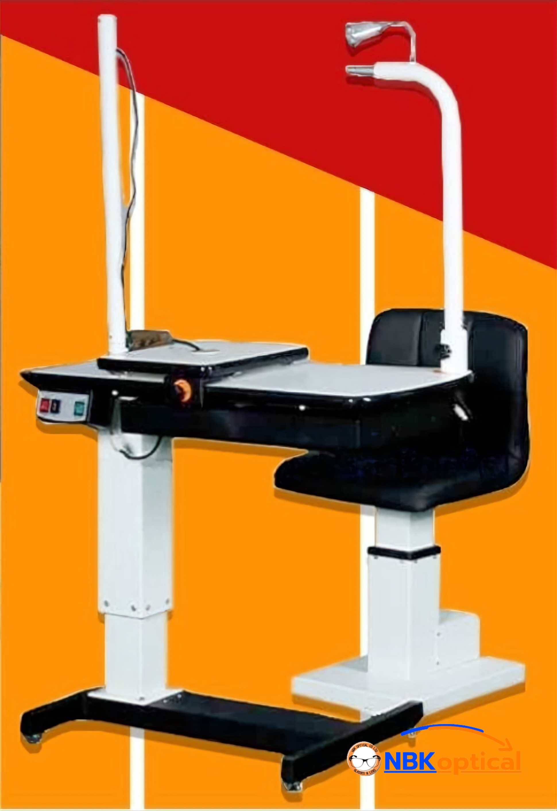 ชุดโต็ะวัดสายตา CP-180B พร้อมเก้าอี้ปรับระดับไฟฟ้า