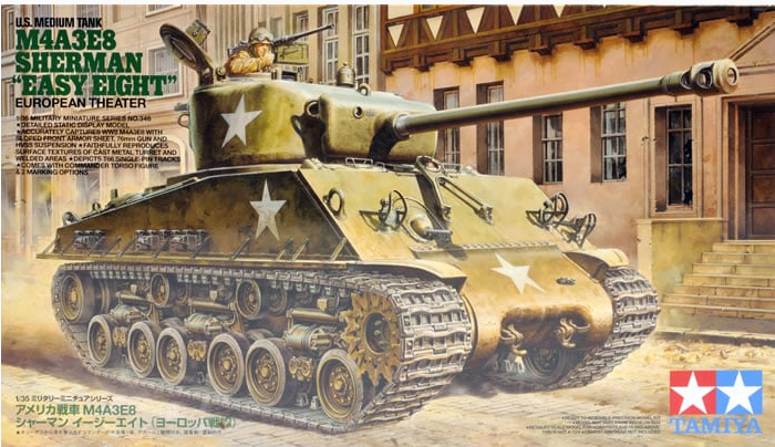 1/35 U.S. Medium Tank M4A3E8 Sherman "Easy Eight" European Theater