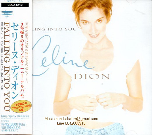 CD,Celine dion - falling into you(Japan)