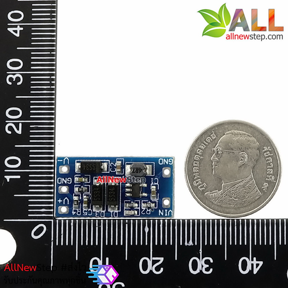 Signal Power supply module 2.8V ~ 5.5V to positive and negative +-12V step up แปลงไฟ 2.8-5.5V เป็น ไฟบวกลบ 12V