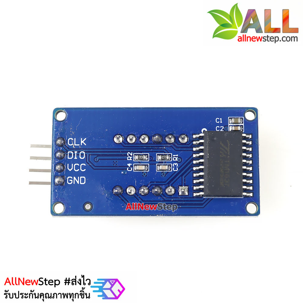 LED Time Clock Module For Arduino 0.36 นิ้ว TM1637 Driver โมดูลแสดงผลแบบนาฬิกา ตัวเลข 4 หลัก จอสีแดง