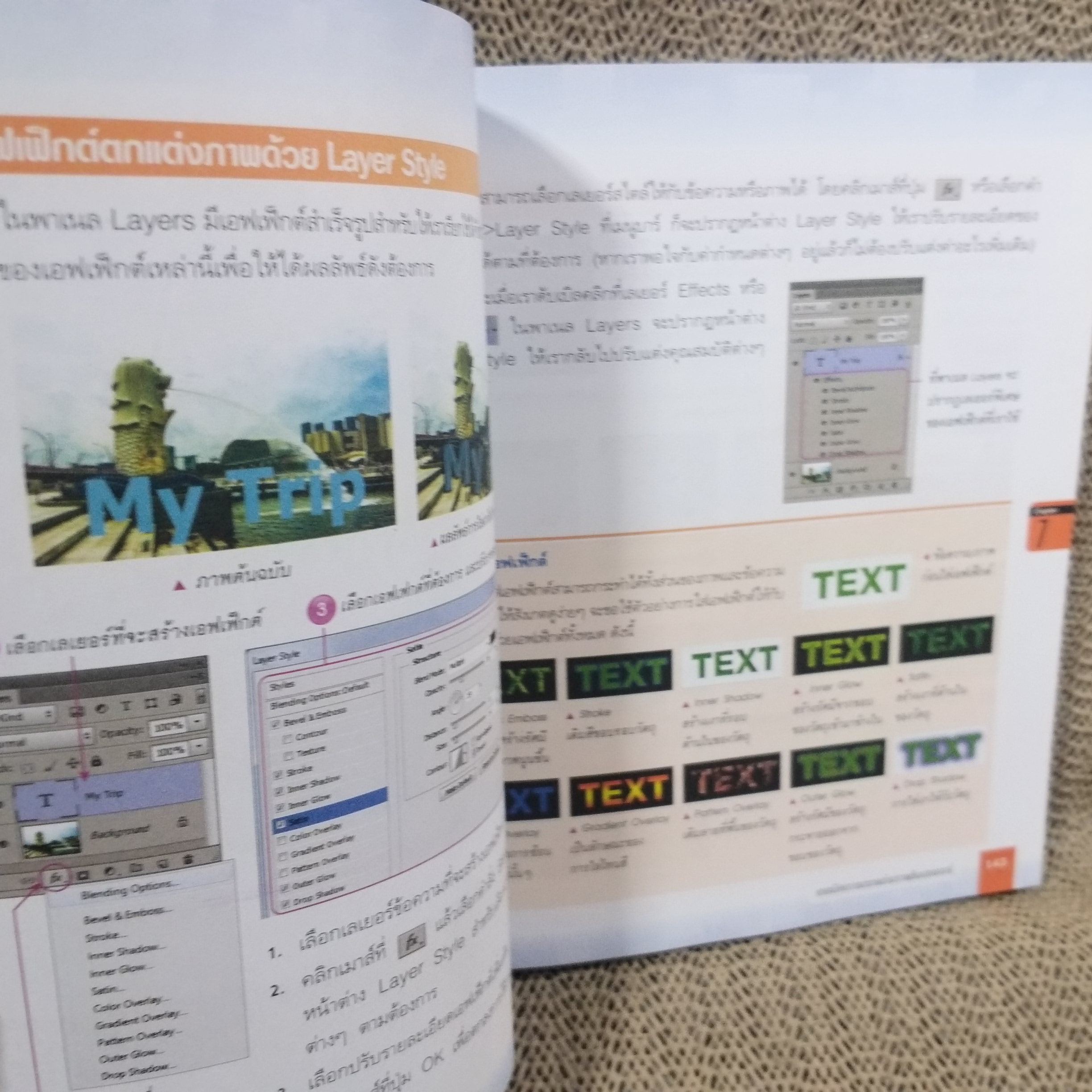 ตกแต่งภาพกราฟิก Photoshop CS6 ฉบับสมบูรณ์ ผู้แต่ง ปิยะ นากสงค์/ สภาพดี 90 %