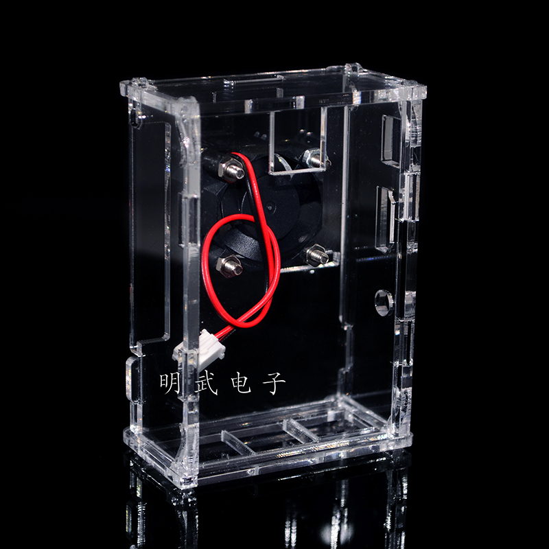 Raspberry Pi 2/3 Model B Acrylic assembly with fan เคส Raspberry Pi pi3 case + พัดลม
