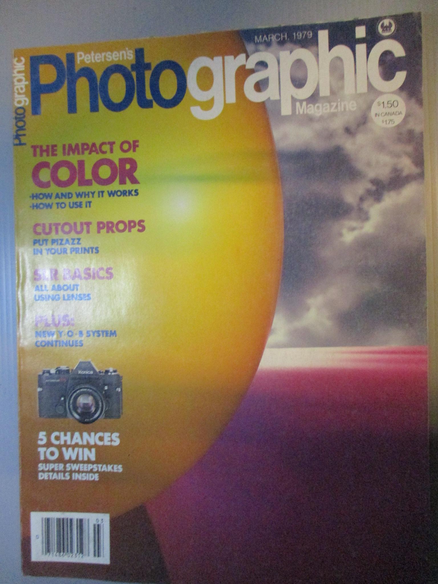 นิตยสารกล้องและการถ่ายภาพ PHOTOGRAPHIC ฉบับเดือน MAR 1979