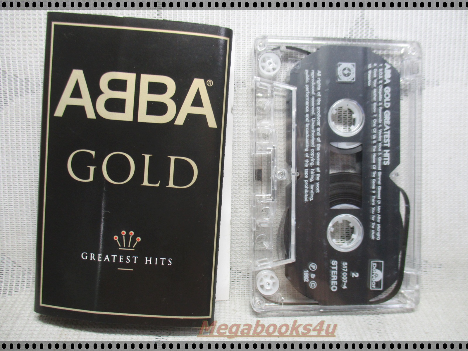 ขายเทปเพลงเก่า ABBA GOLD GREATEST HITS