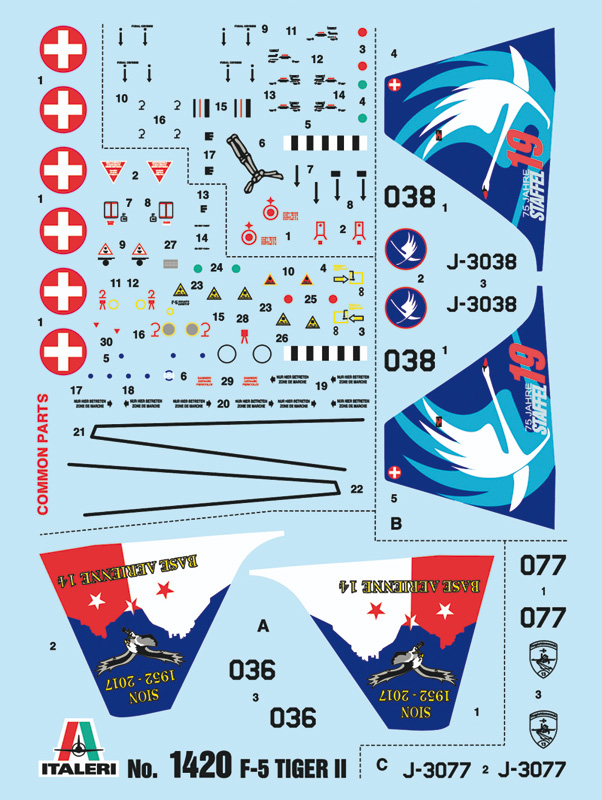 1/72 F-5E SWISS AIR FORCE