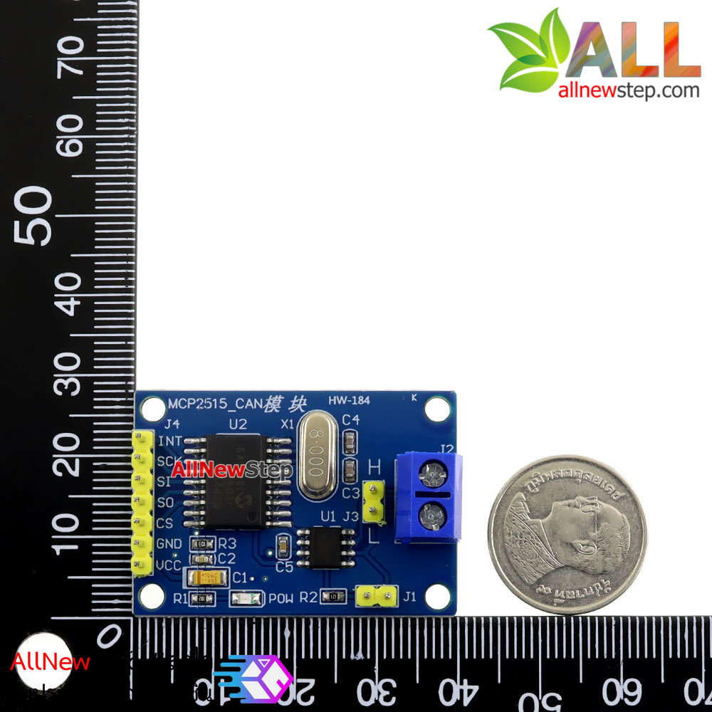 MCP2515 SPI CAN Bus Controller and Driver Module