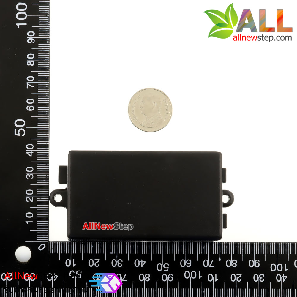 Plastic shell two outlet power supply small shell กล่องพลาสติกขนาด 65x38x22