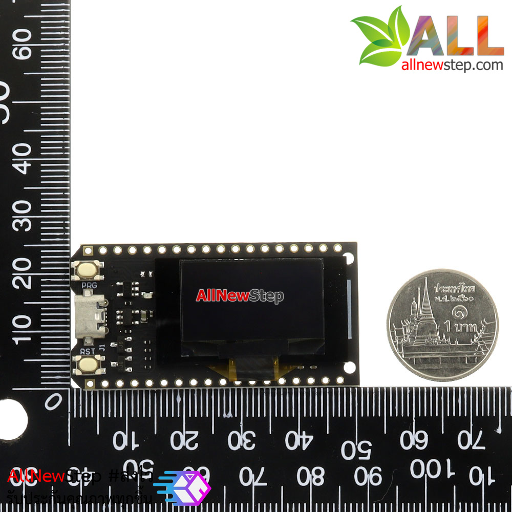 ESP32 OLED V2 ESP32 OLED WiFi Module + Bluetooth บอร์ด ESP32 พร้อมจอ OLED