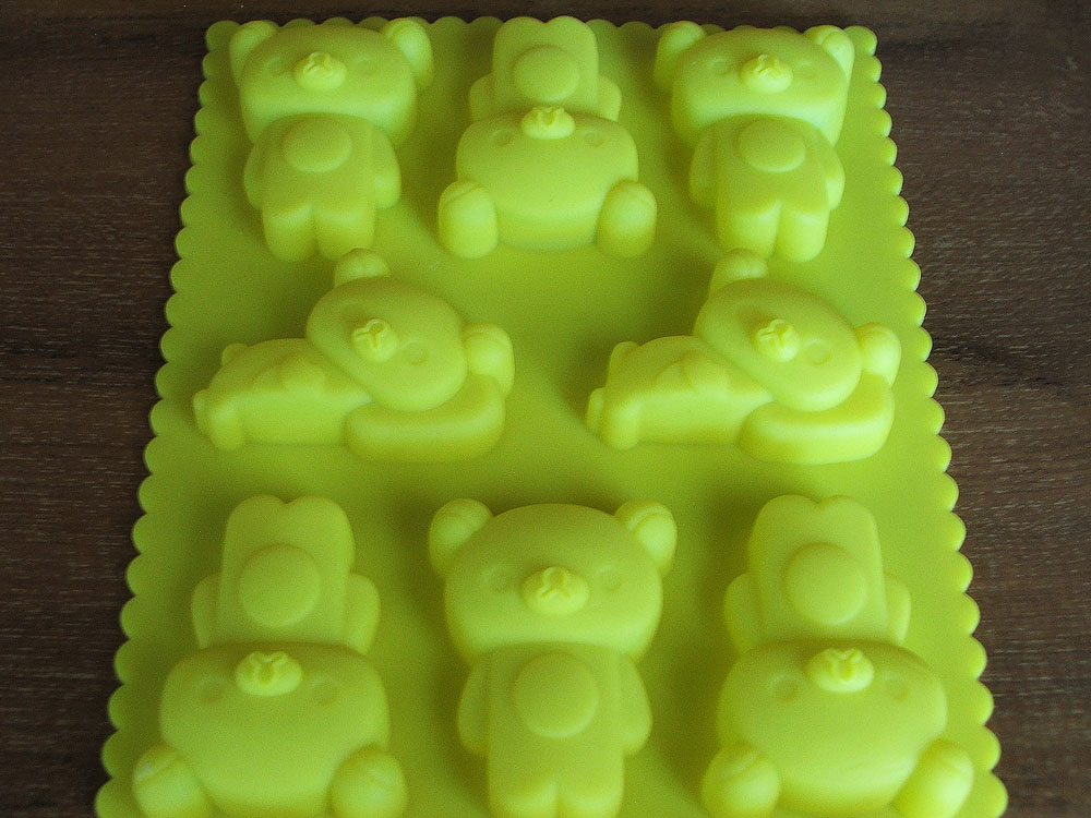 พิมพ์ซิลิโคนหมี Rilakkuma