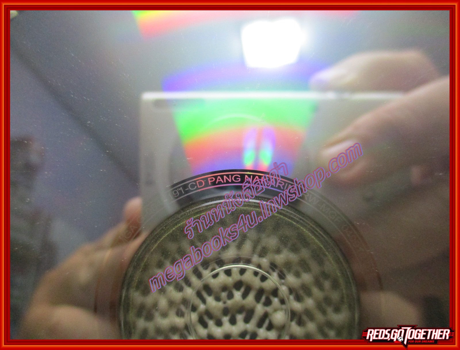 ซีดีเพลง ป้าง นครินทร์ อัลบั้ม เลี่ยมทอง /// ปกสวย แผ่นสวยไม่มีรอยขีดข่วน /// กล่องมีรอยขีดข่วน