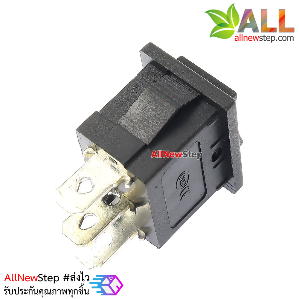 สวิตช์ 2 ทาง 3 ขา มีพักตรงกลาง KCD1 250VAC 6A