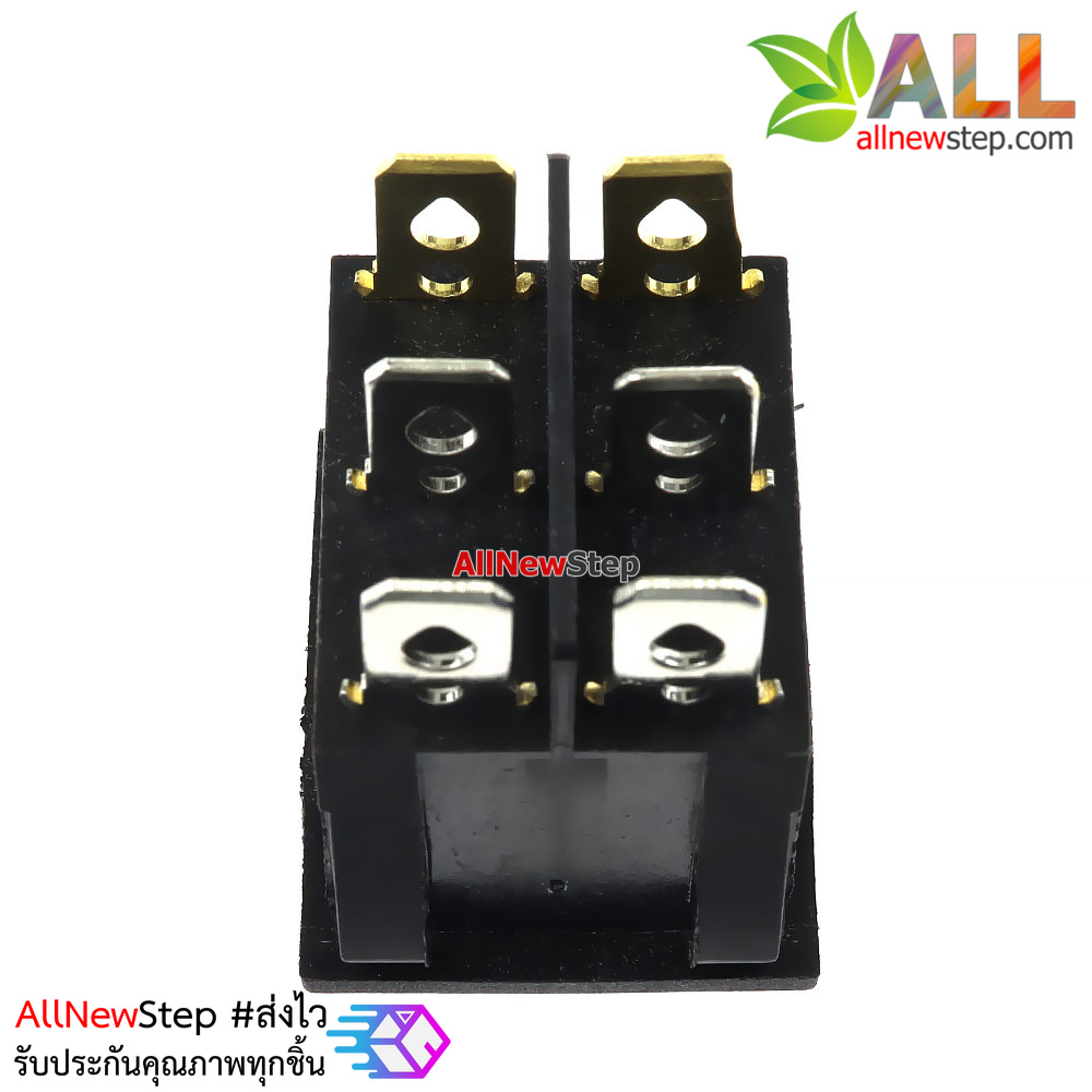 สวิตช์ 2 ทาง 2 ช่อง สวิตช์ 3 ขา สีแดง 250V 15A kcd6 switch