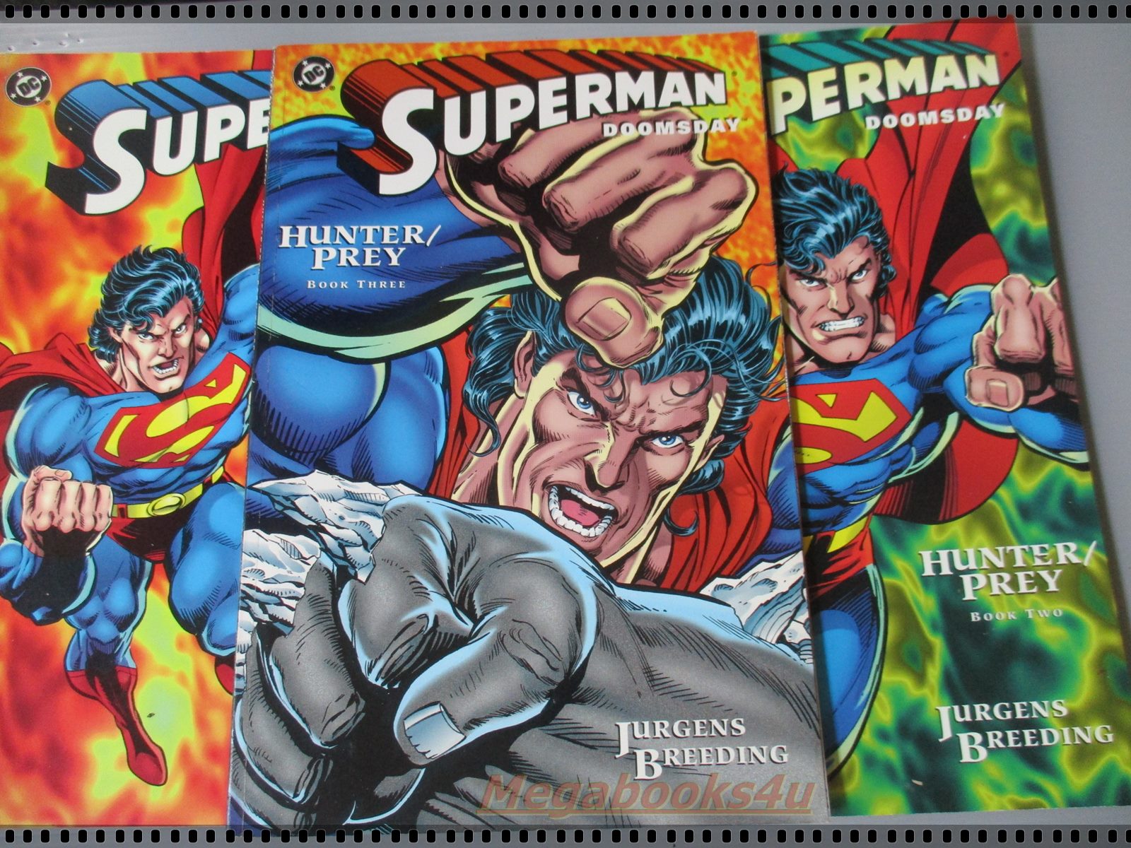 การ์ตูน DC comics การ์ตูนภาษาอังกฤษ ซุปเปอร์แมน SUPERMAN ฉบับที่ 1,2,3 ตอน DOOMSDAY