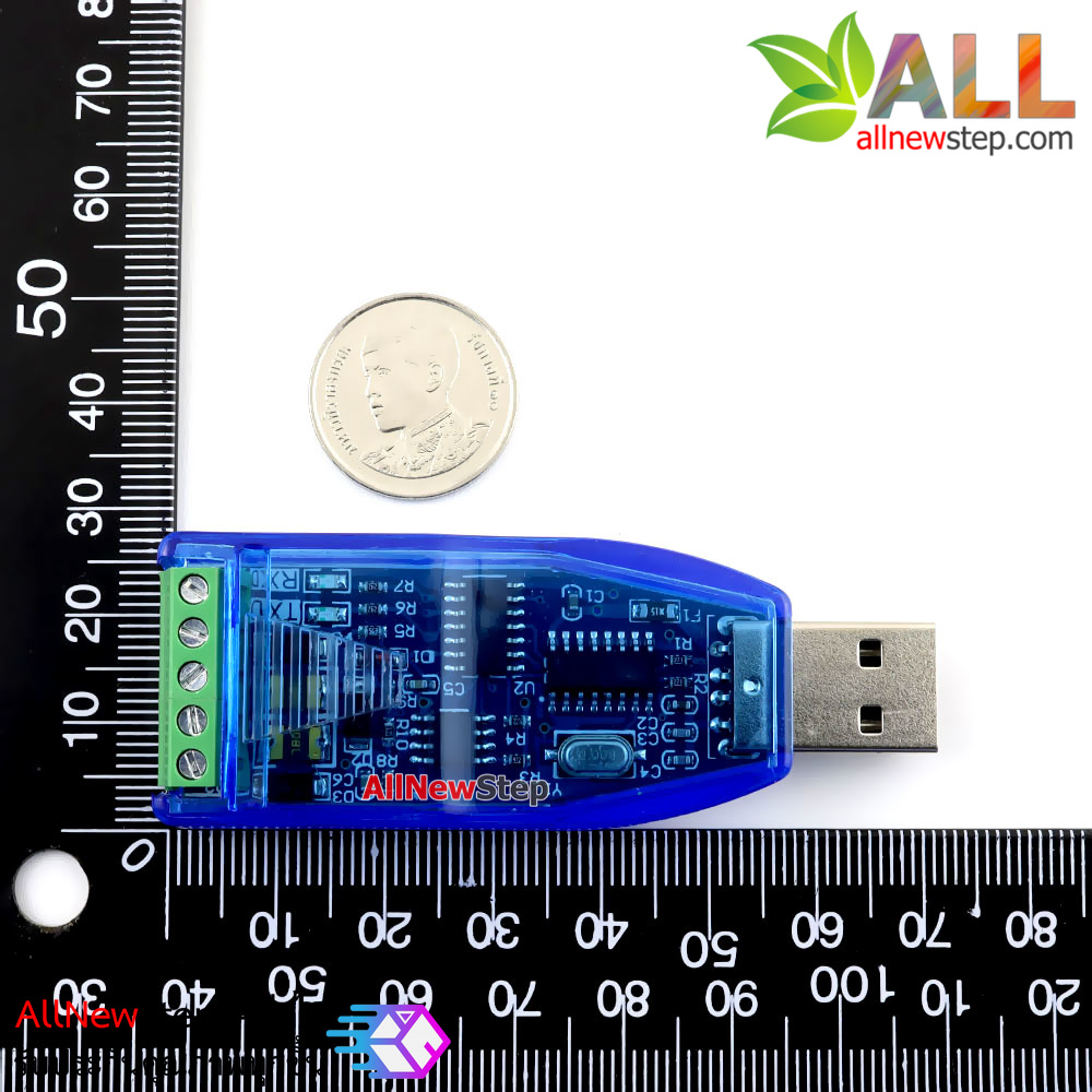 โมดูล USB to RS485 Industrial grade USB to RS485 TVS protection U485