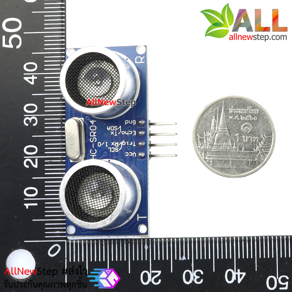 Ultrasonic SR04 เซนเซอร์ Ultrasonic Module HC-SR04 Distance Measuring Transducer Sensor