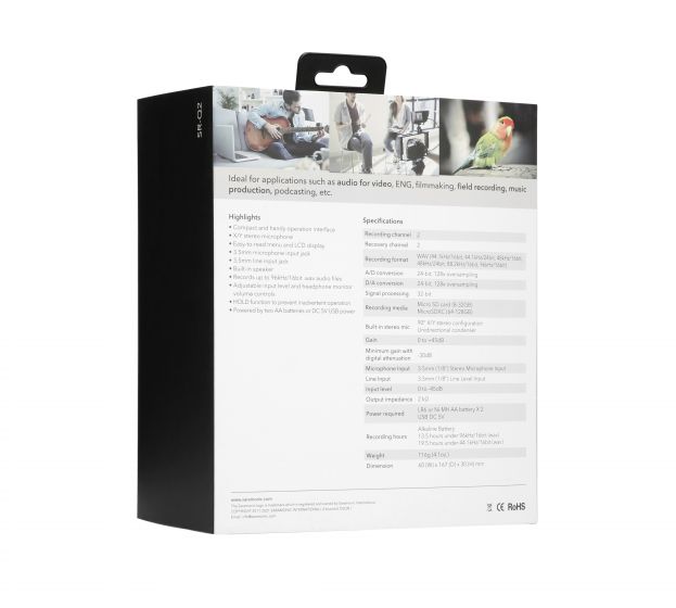 Saramonic SR-Q2 handheld audio recorder