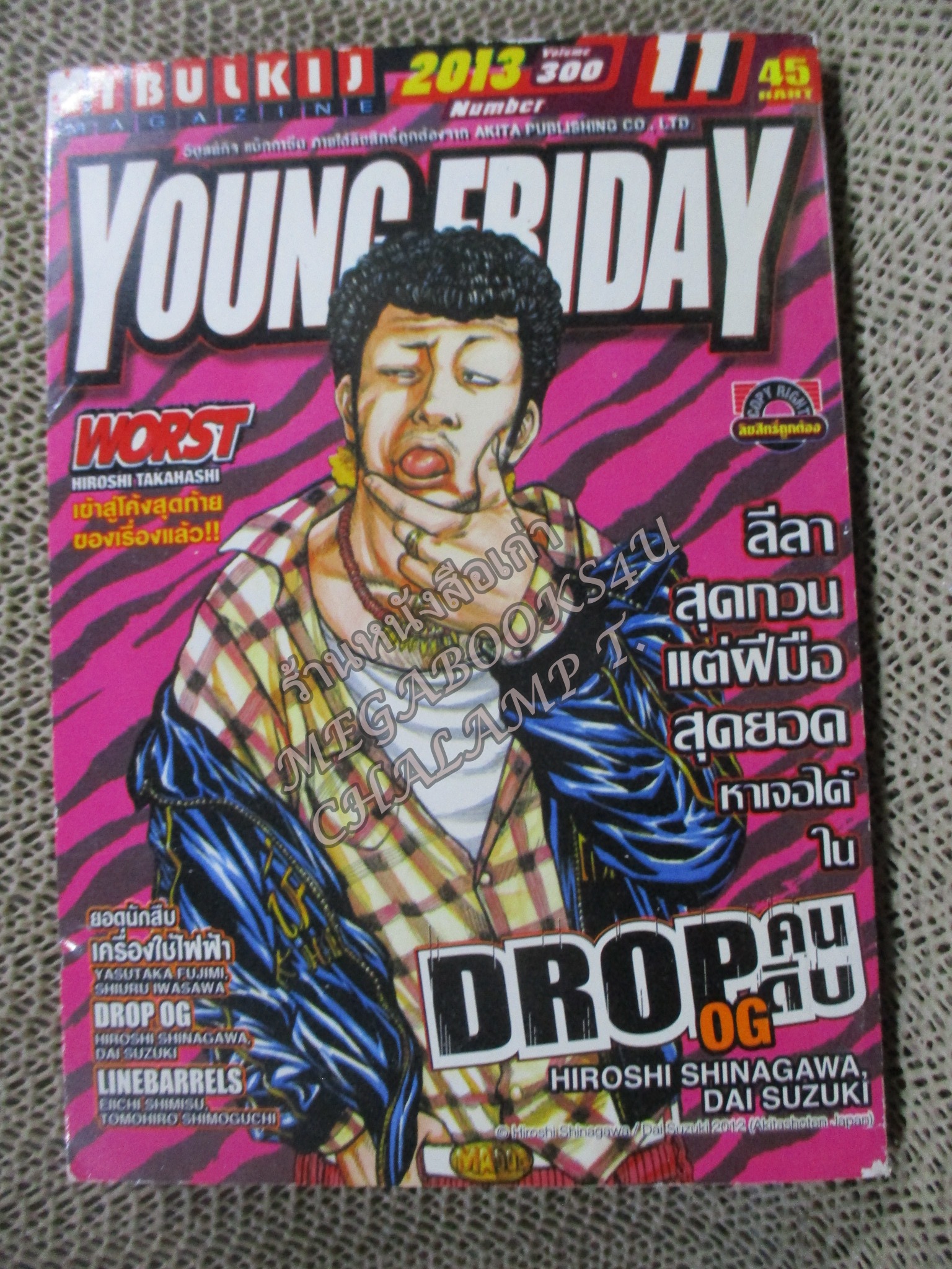 YOUNG FRIDAY Vol.11/300 ปี2013 การ์ตูนรายสัปดาห์
