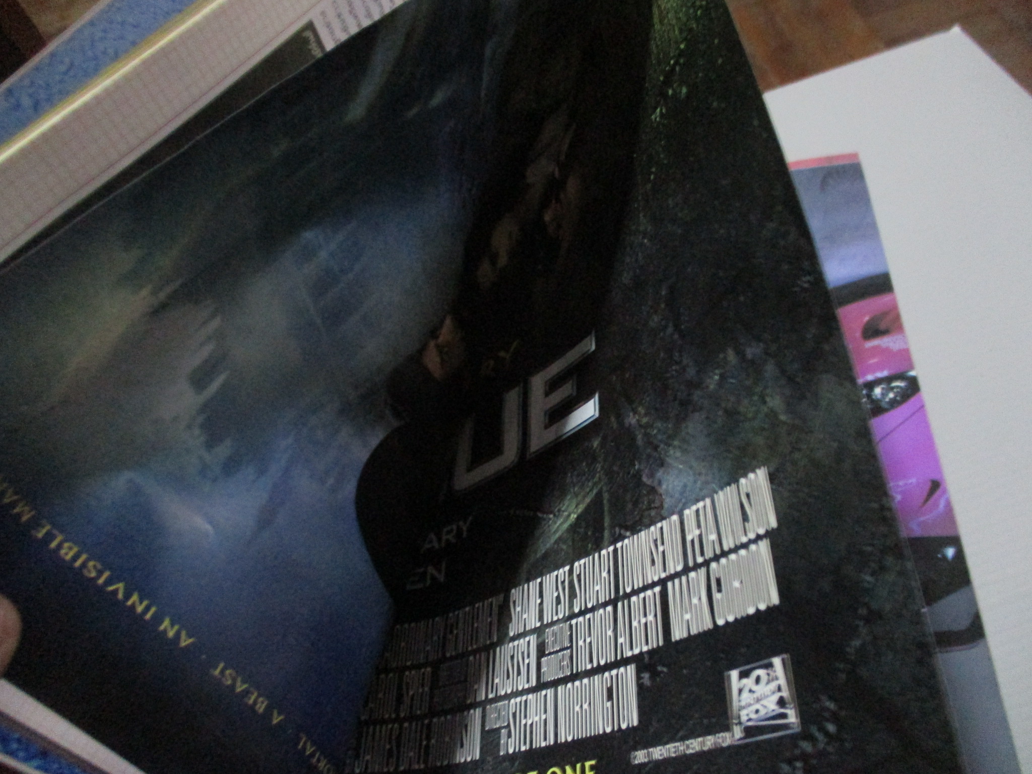 นิตยสารเอนเตอร์เทน Entertain ฉบับที่0733 ปี2546 ปก DOWN WITH LOVE โปสเตอร์เรื่อง The League of Extraordinary Gentlemen