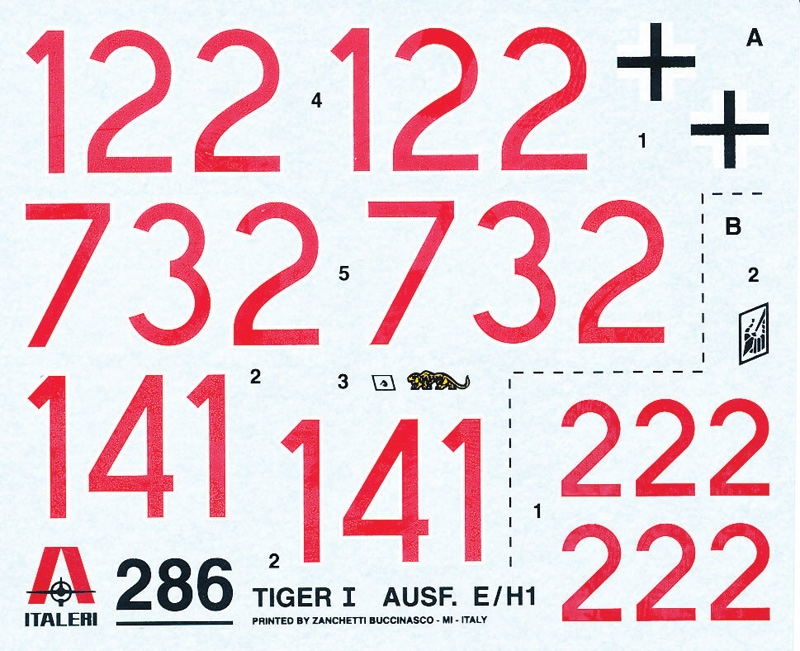 1/35 TIGER I AUSF. E/H1